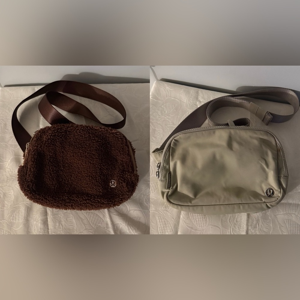 SOLD TOGETHER/ RARE LULULEMON BELT BAGS